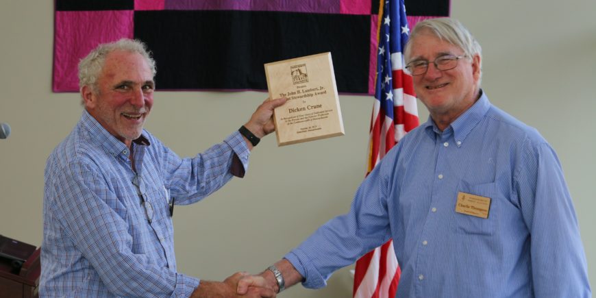 Dicken Crane Recognized for Forest Stewardship